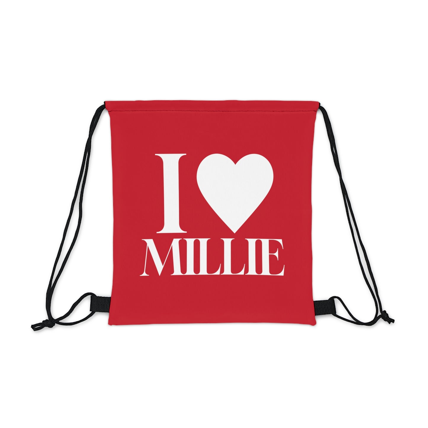 I Love Millie - Drawstring Bag
