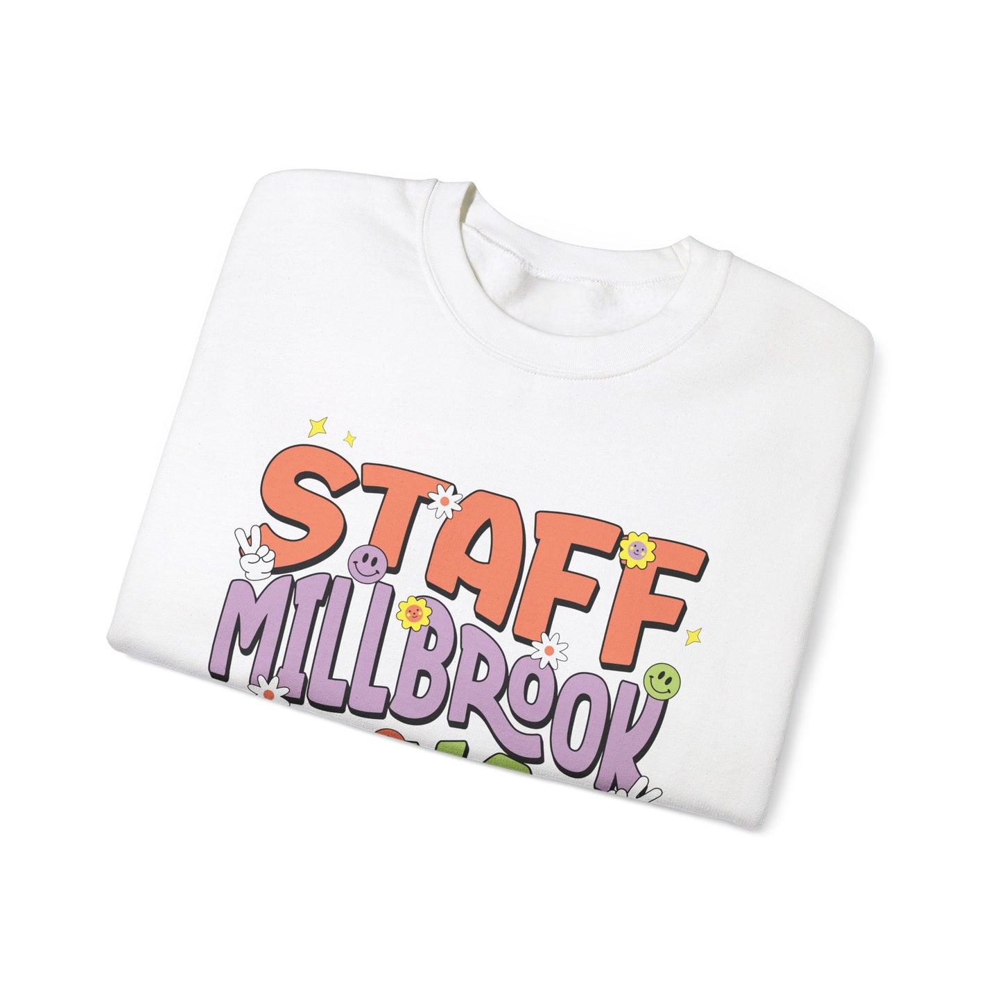 Millbrook Staff Squad Unisex Heavy Blend™ Crewneck Sweatshirt - Adult