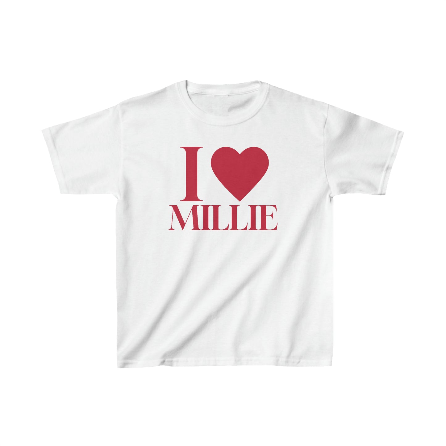 I Love Millie Tee  - Youth