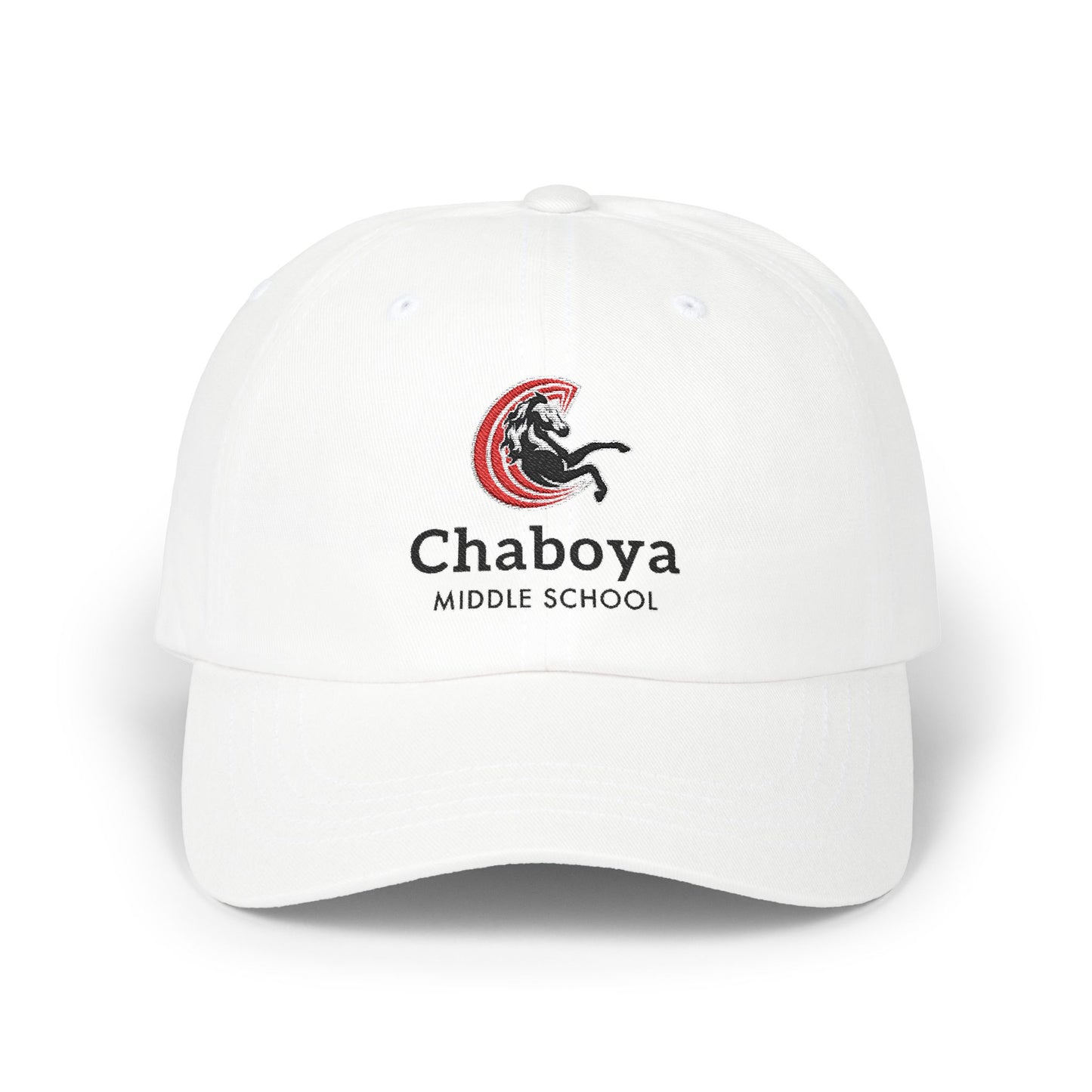 Classic Dad Cap with Chaboya Staff Logo (light)