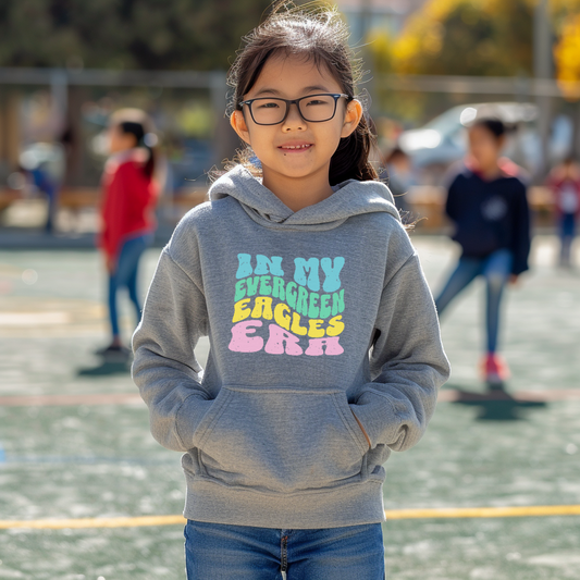 In My Evergreen Eagles Era Hoodie - Youth