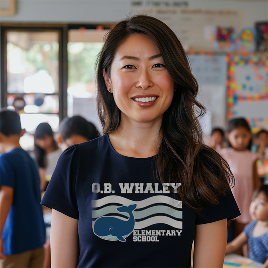 O.B. Whaley Spirit Flag Tee - Women's