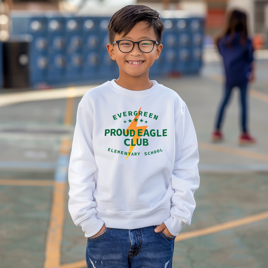 EV Proud Eagle Club Crewneck - Youth