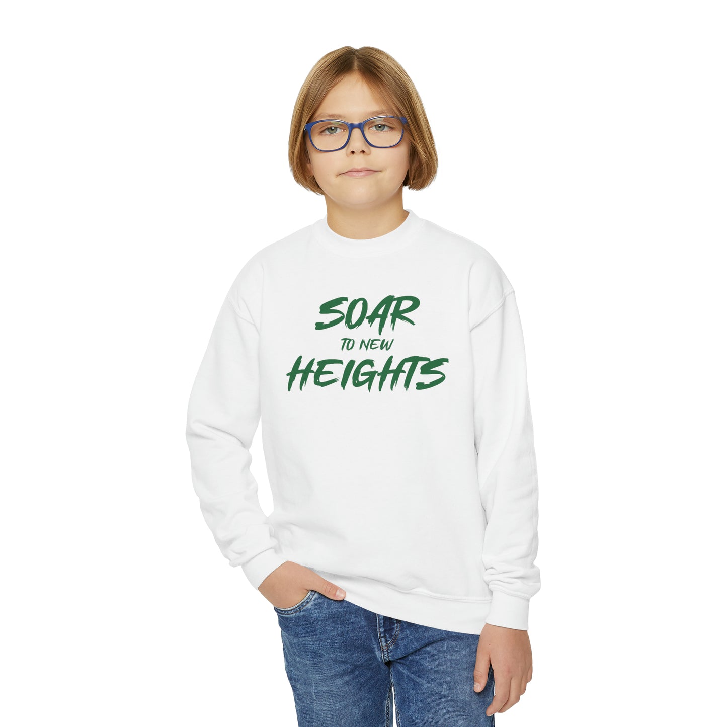 Soar To New Heights Crewneck - Youth