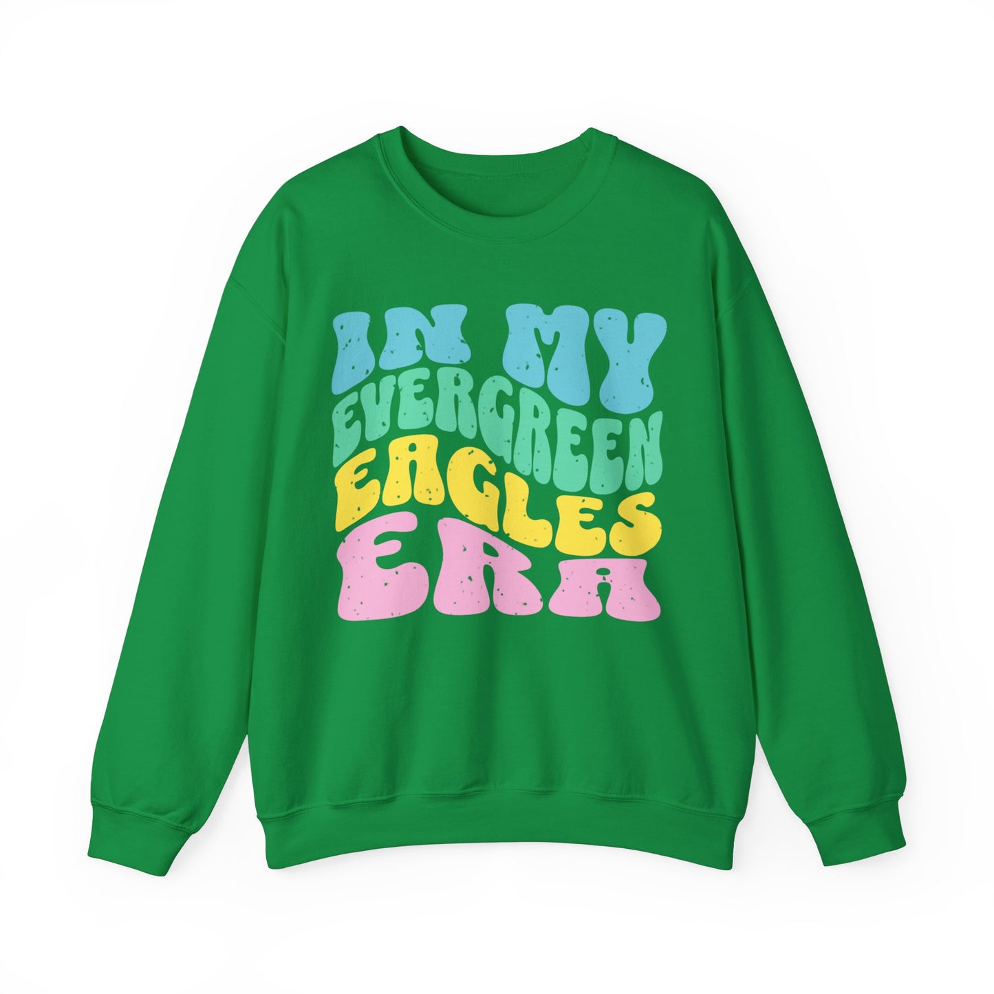 In My Evergreen Eagles Era Crewneck - Adult