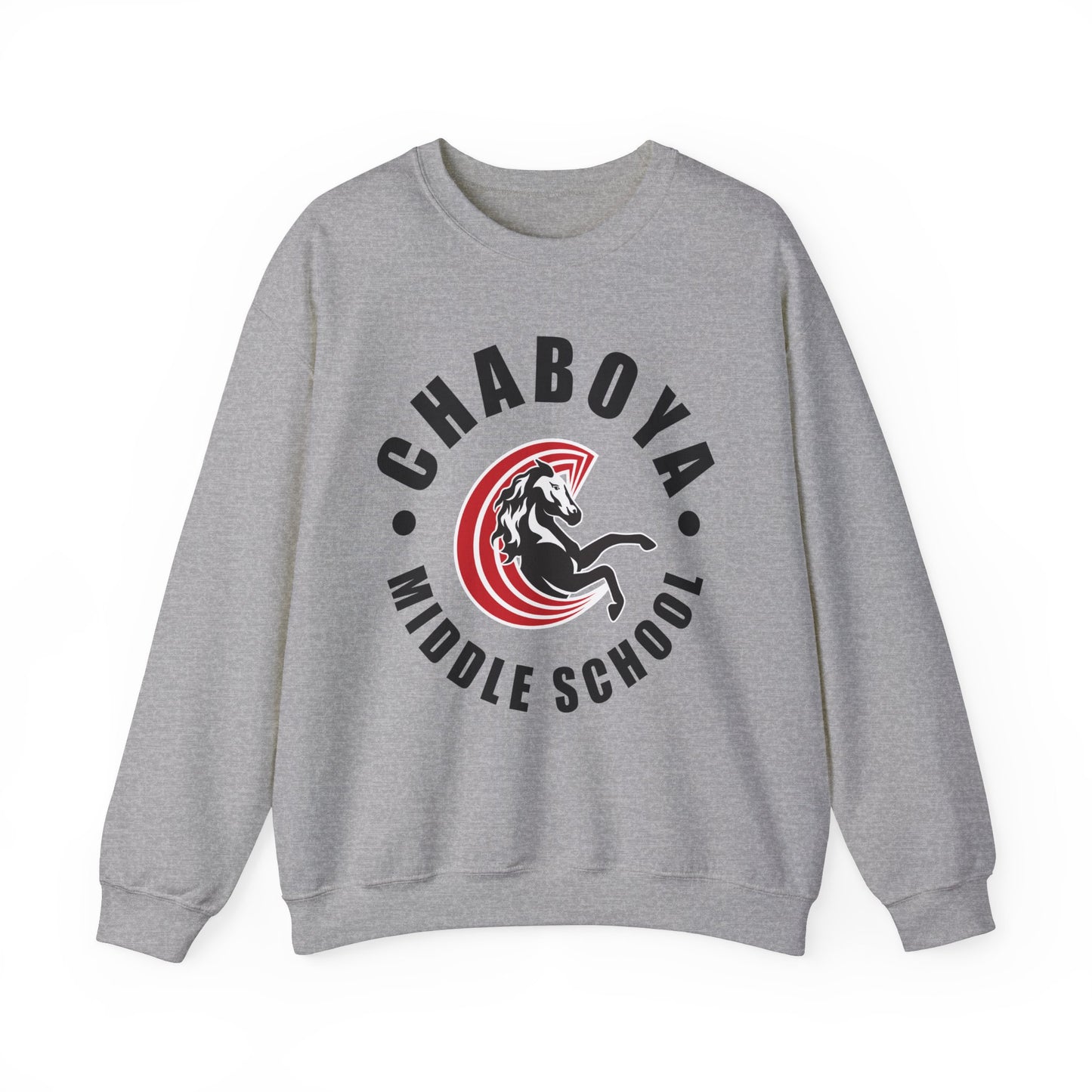 Chaboya Middle School Mascot Crewneck - Adult