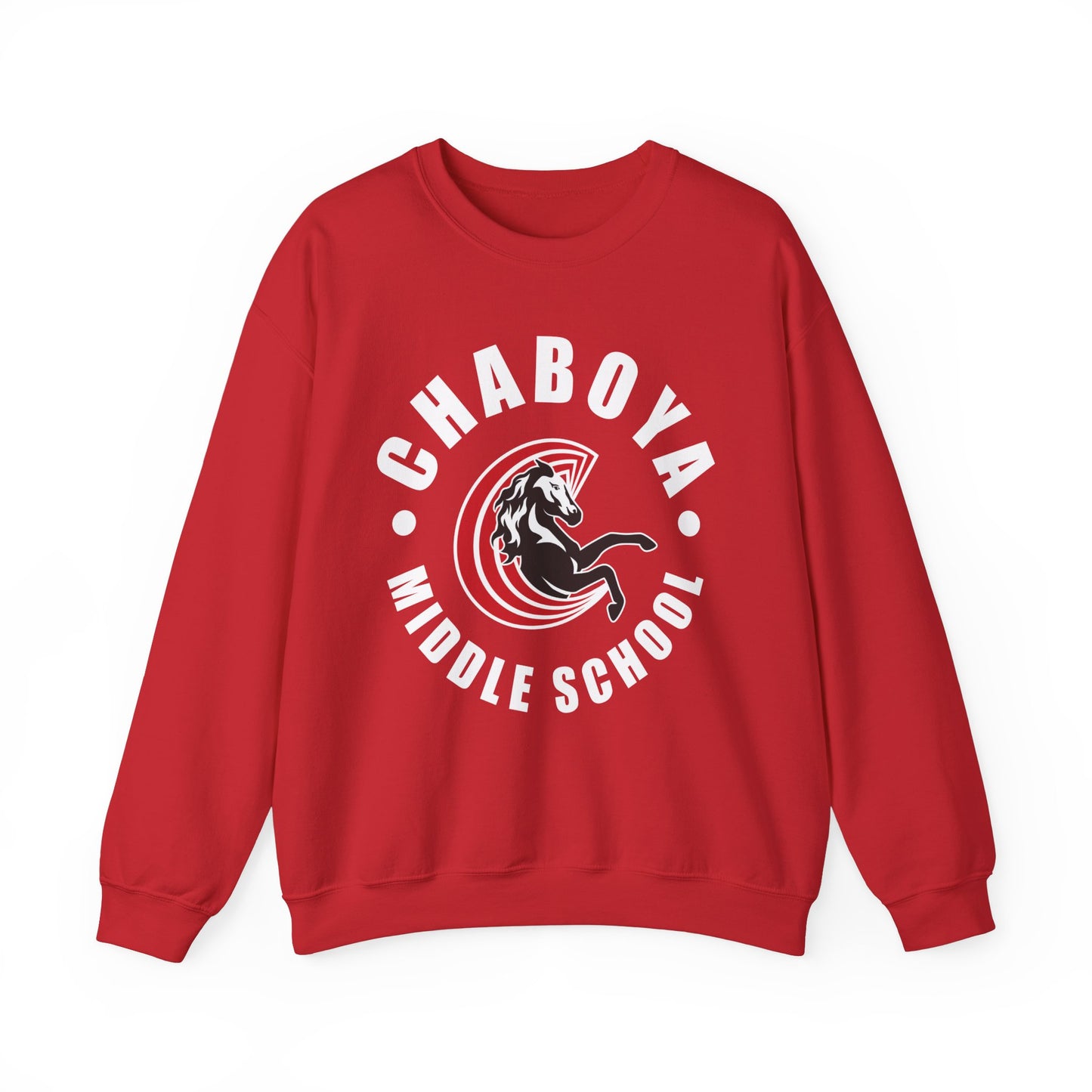 Chaboya Middle School Mascot Crewneck - Adult