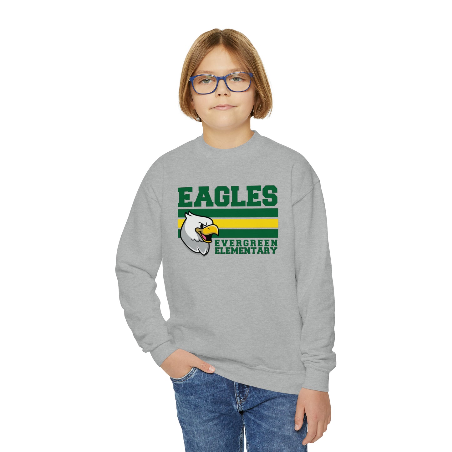 Eagles Flag Crewneck - Youth