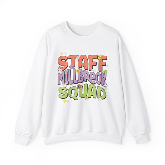 Millbrook Staff Squad Unisex Heavy Blend™ Crewneck Sweatshirt - Adult