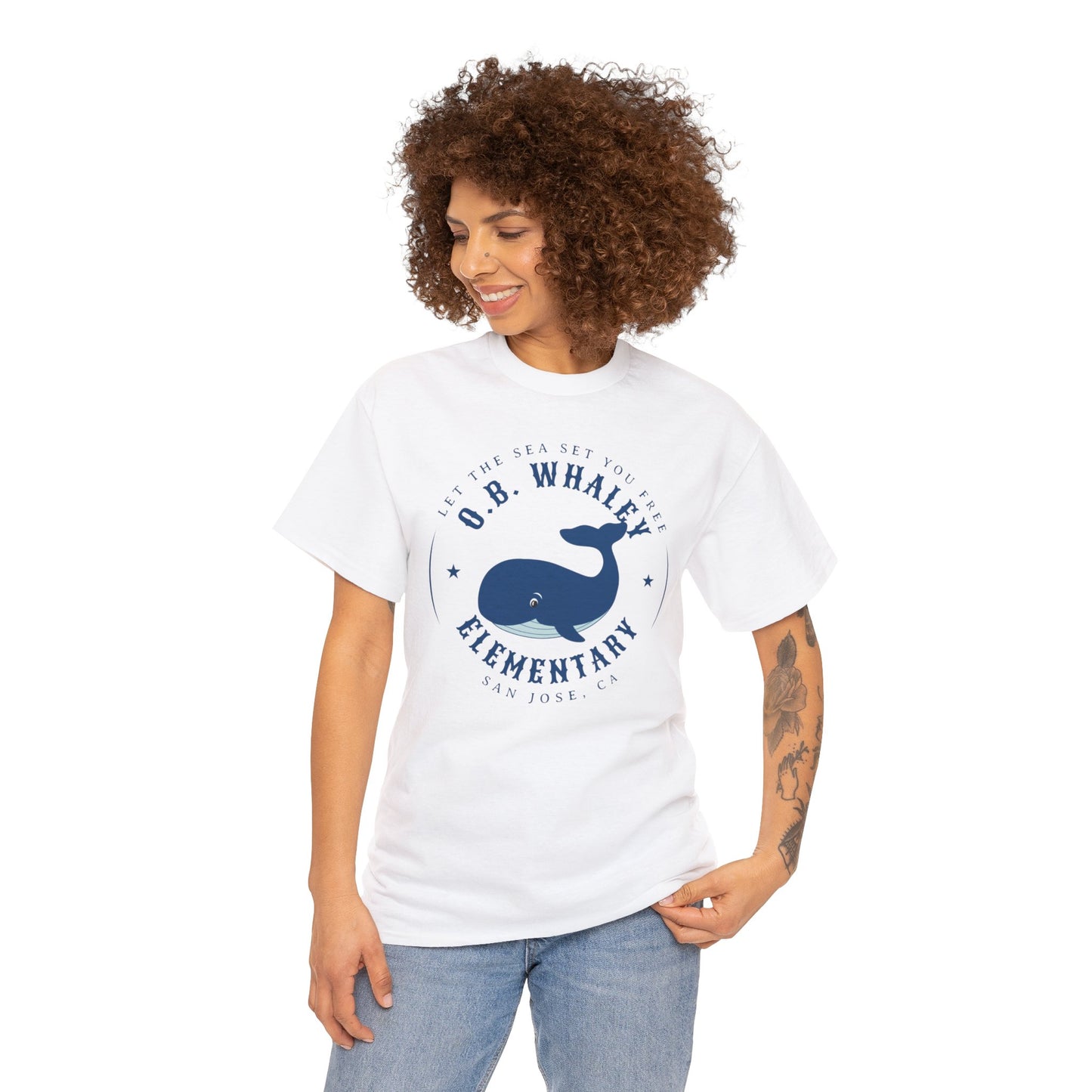 O.B. Whaley Let The Sea Set You Free Tee - Adult