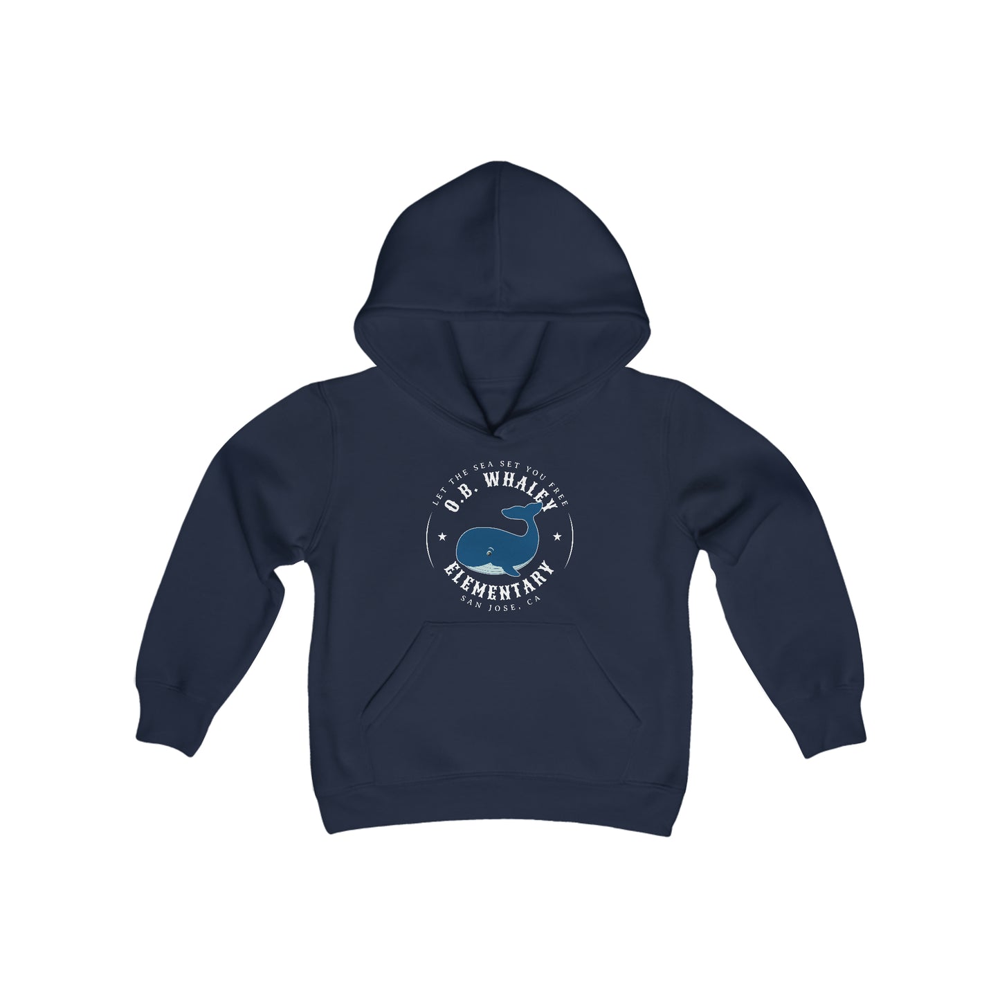 O.B. Whaley Let The Sea Set You Free Hoodie - Youth