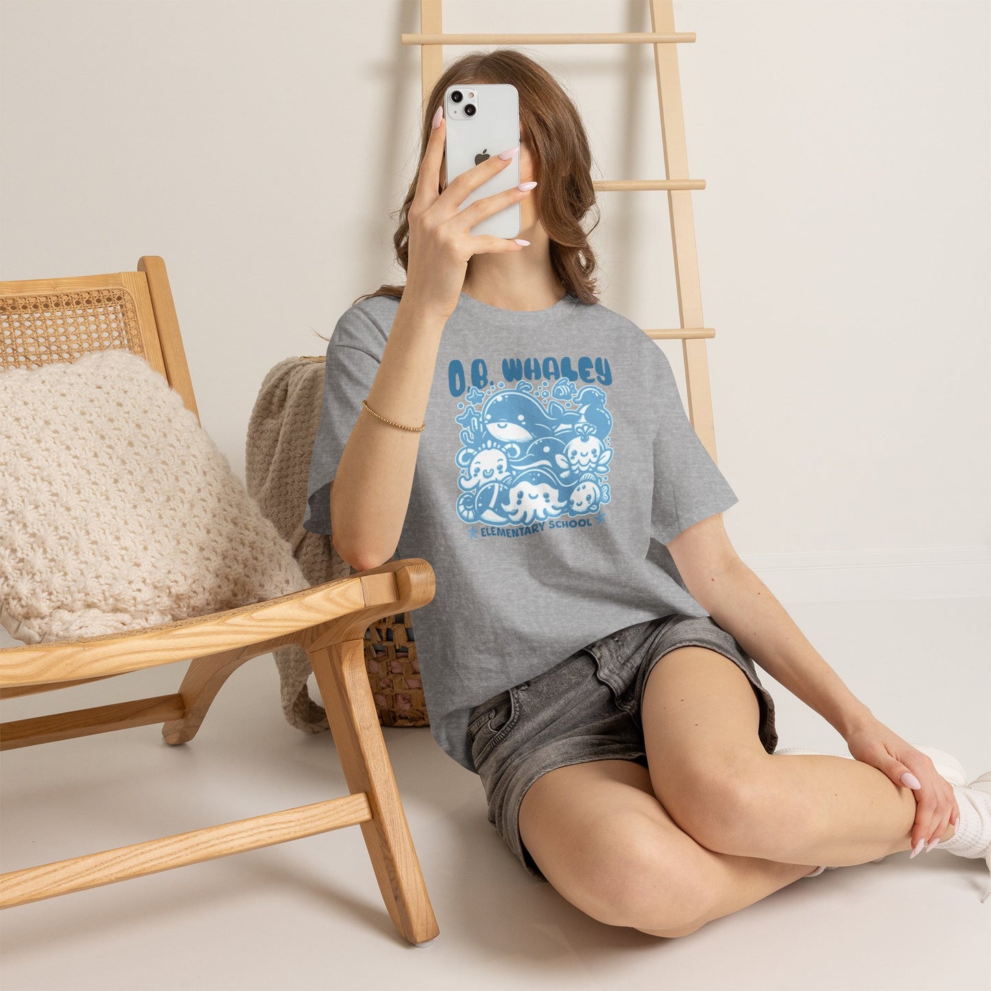 O.B. Whaley Ocean Tots T-Shirt - Adult