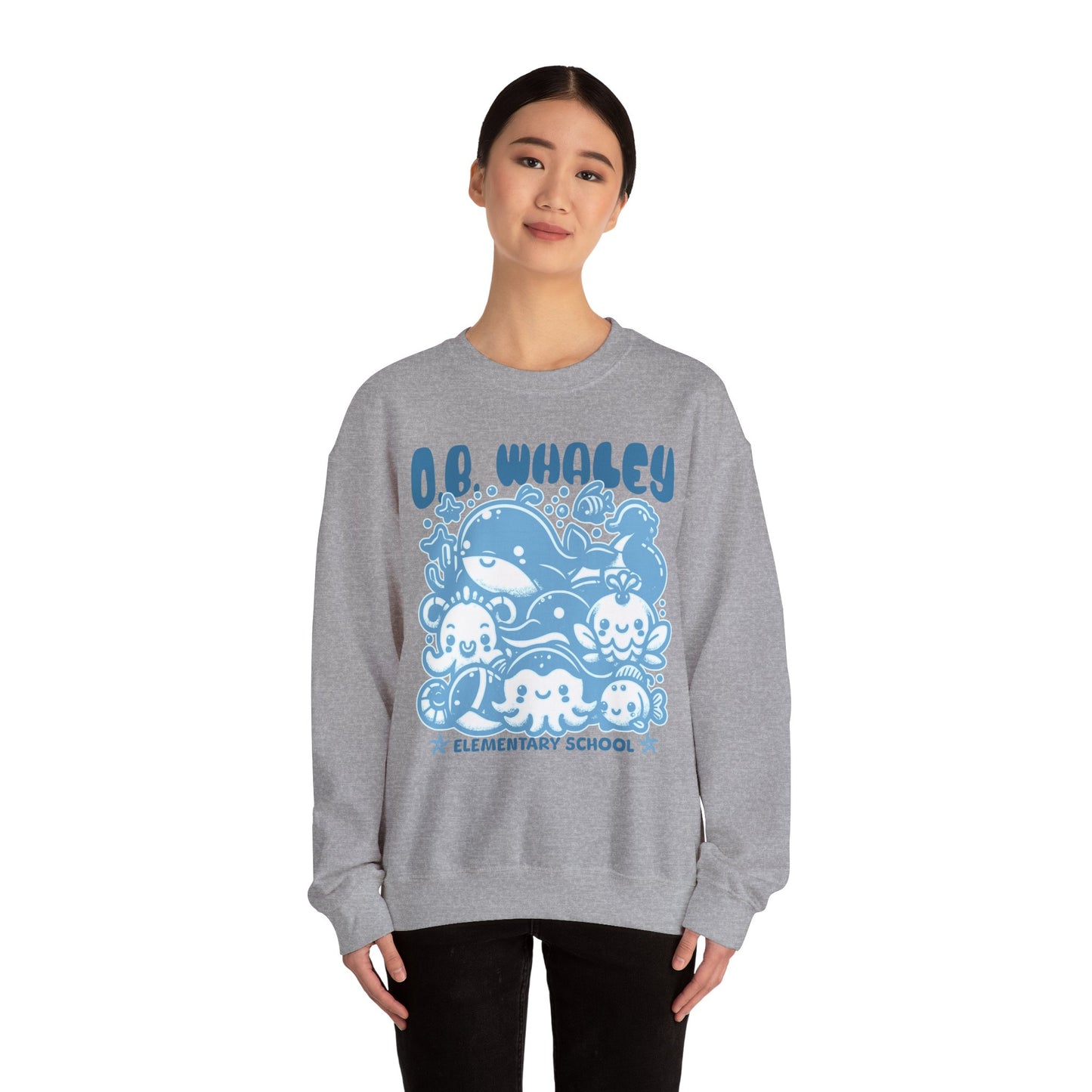 O.B. Whaley Ocean Tots Crewneck - Adult