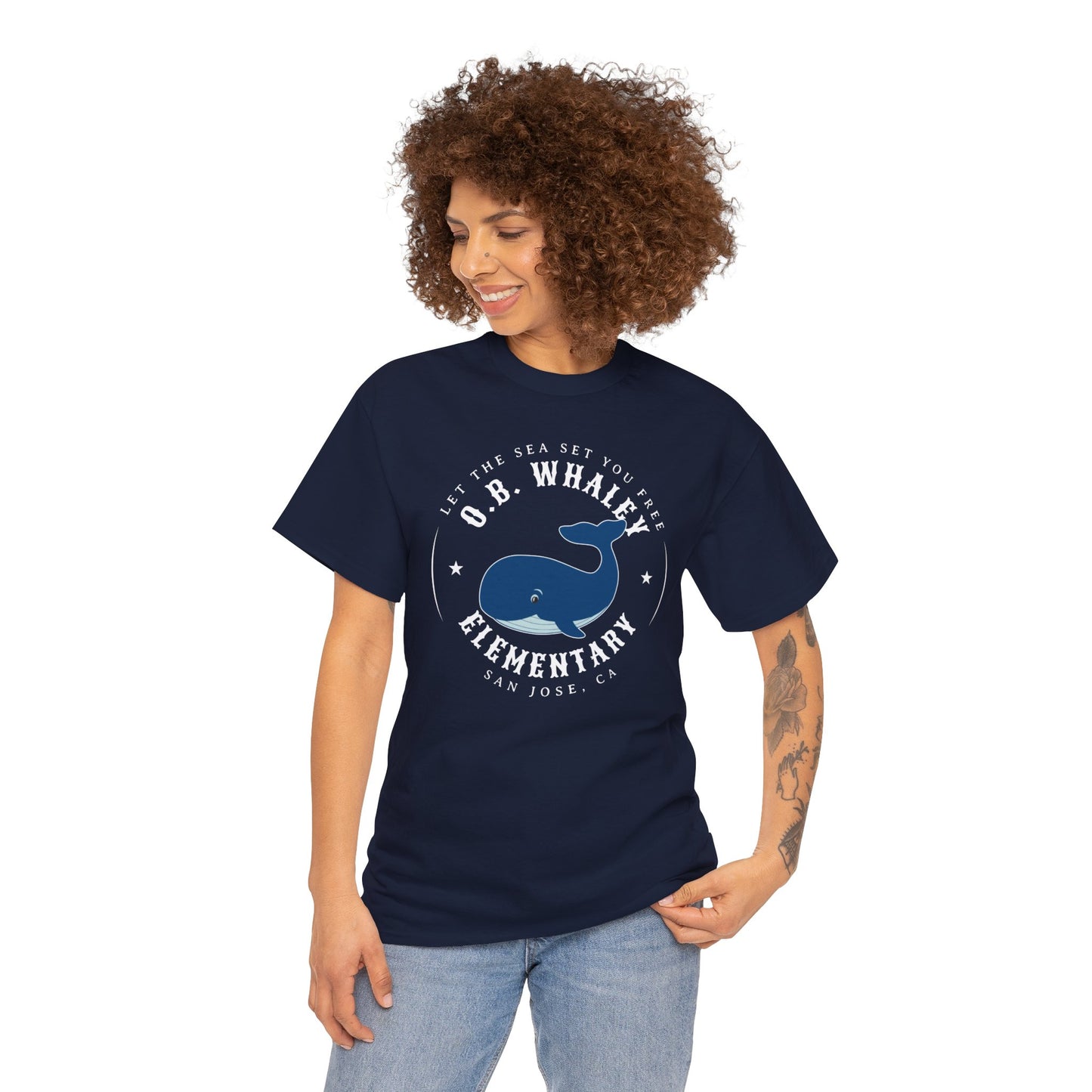 O.B. Whaley Let The Sea Set You Free Tee - Adult