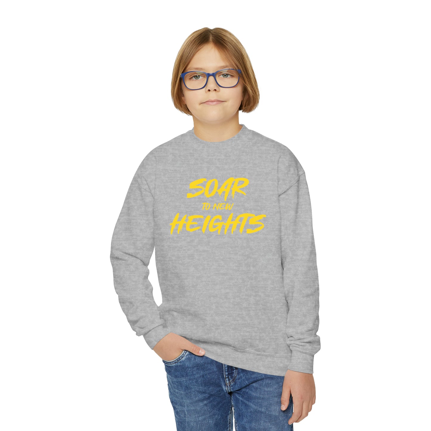 Soar To New Heights Crewneck - Youth