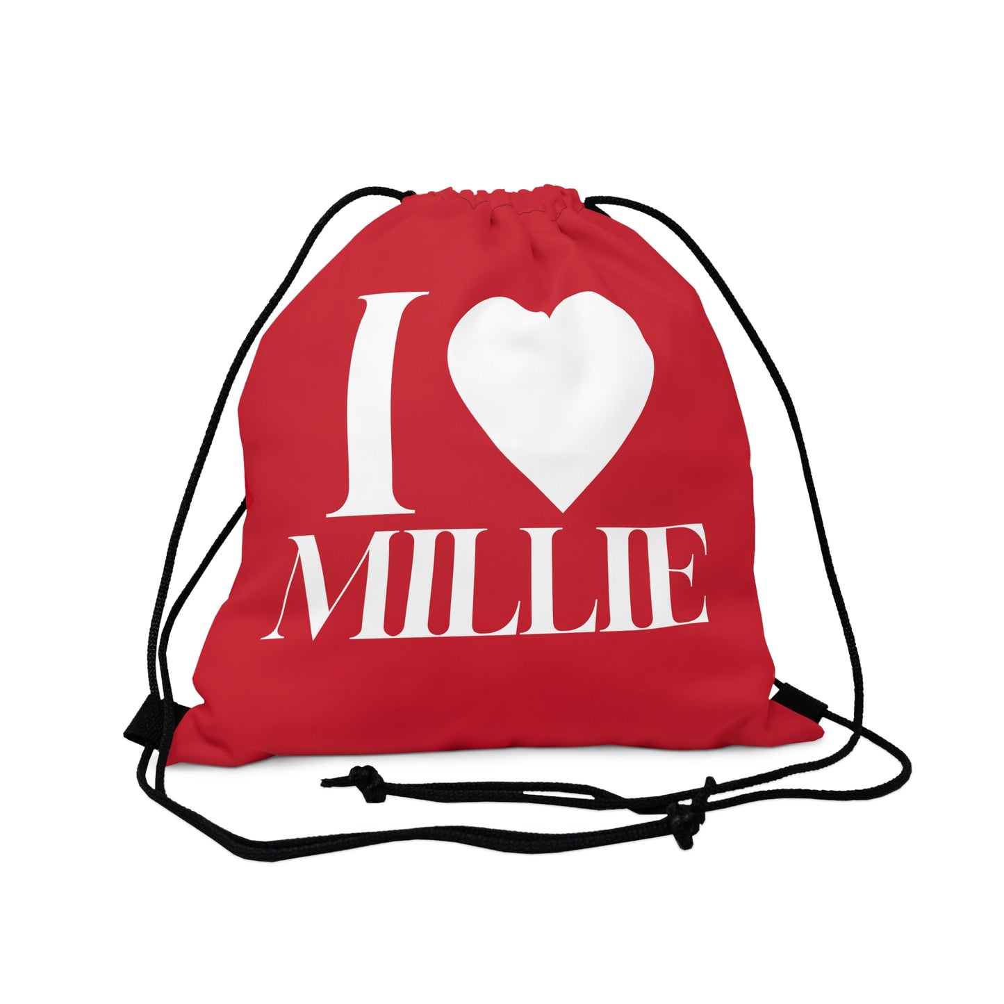 I Love Millie - Drawstring Bag