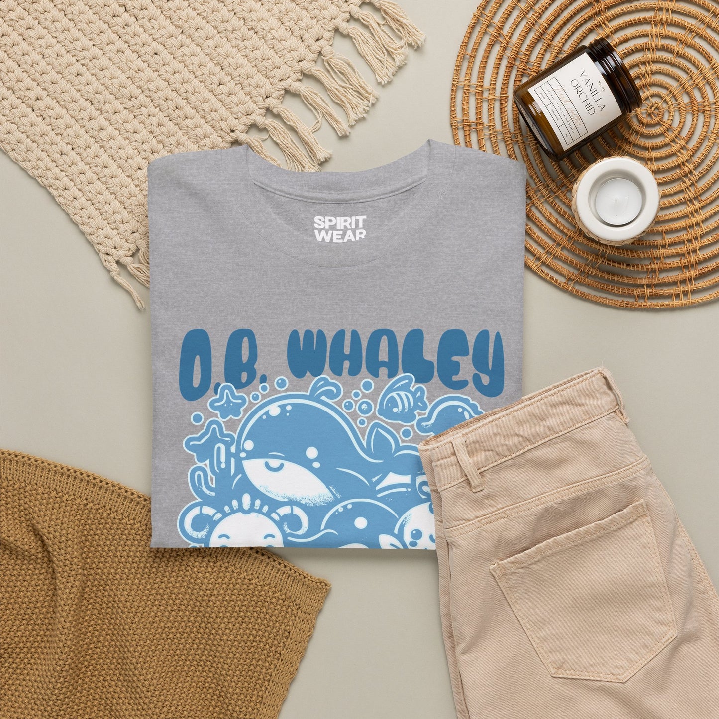O.B. Whaley Ocean Tots T-Shirt - Adult