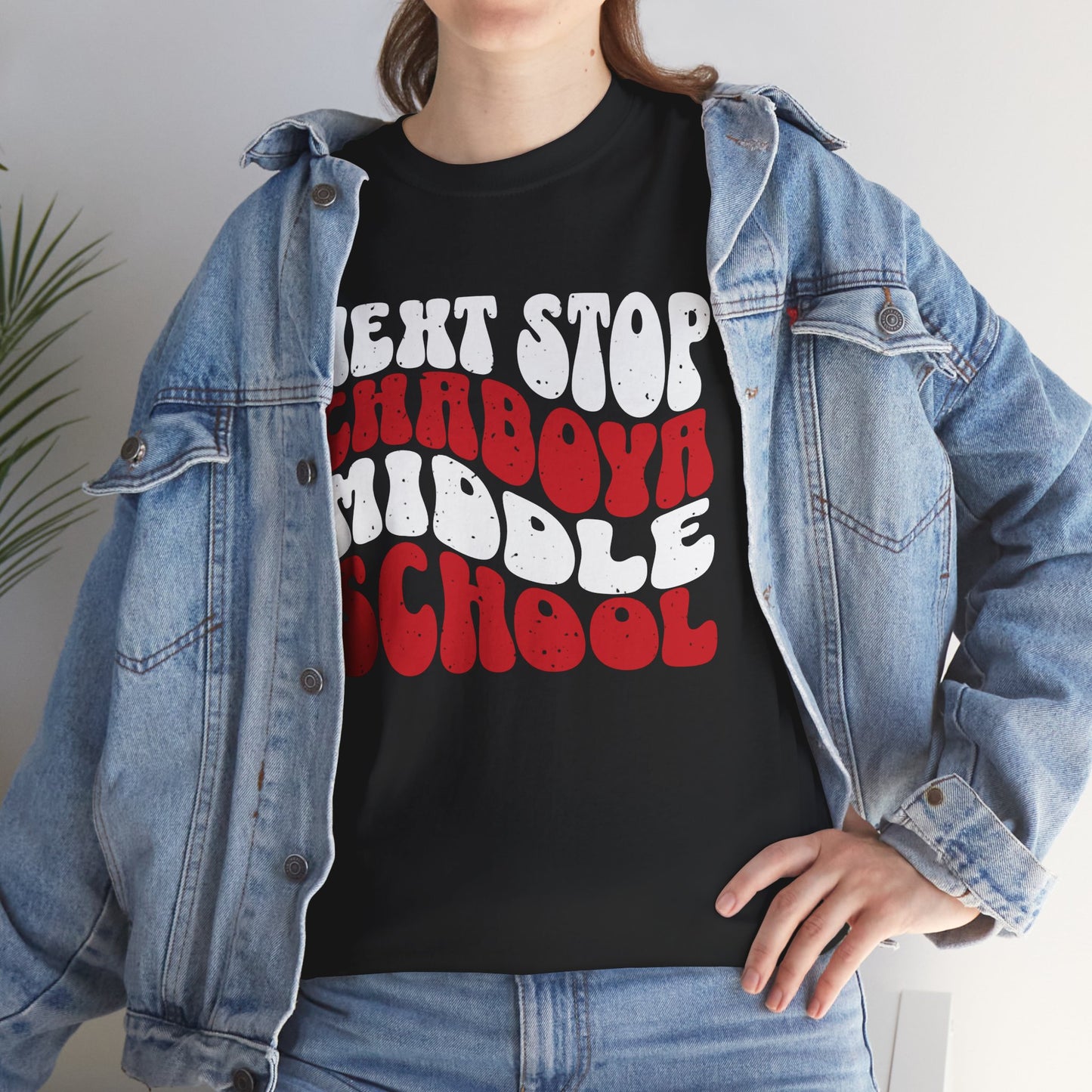 Next Stop Chaboya Middle School Tee - Adult