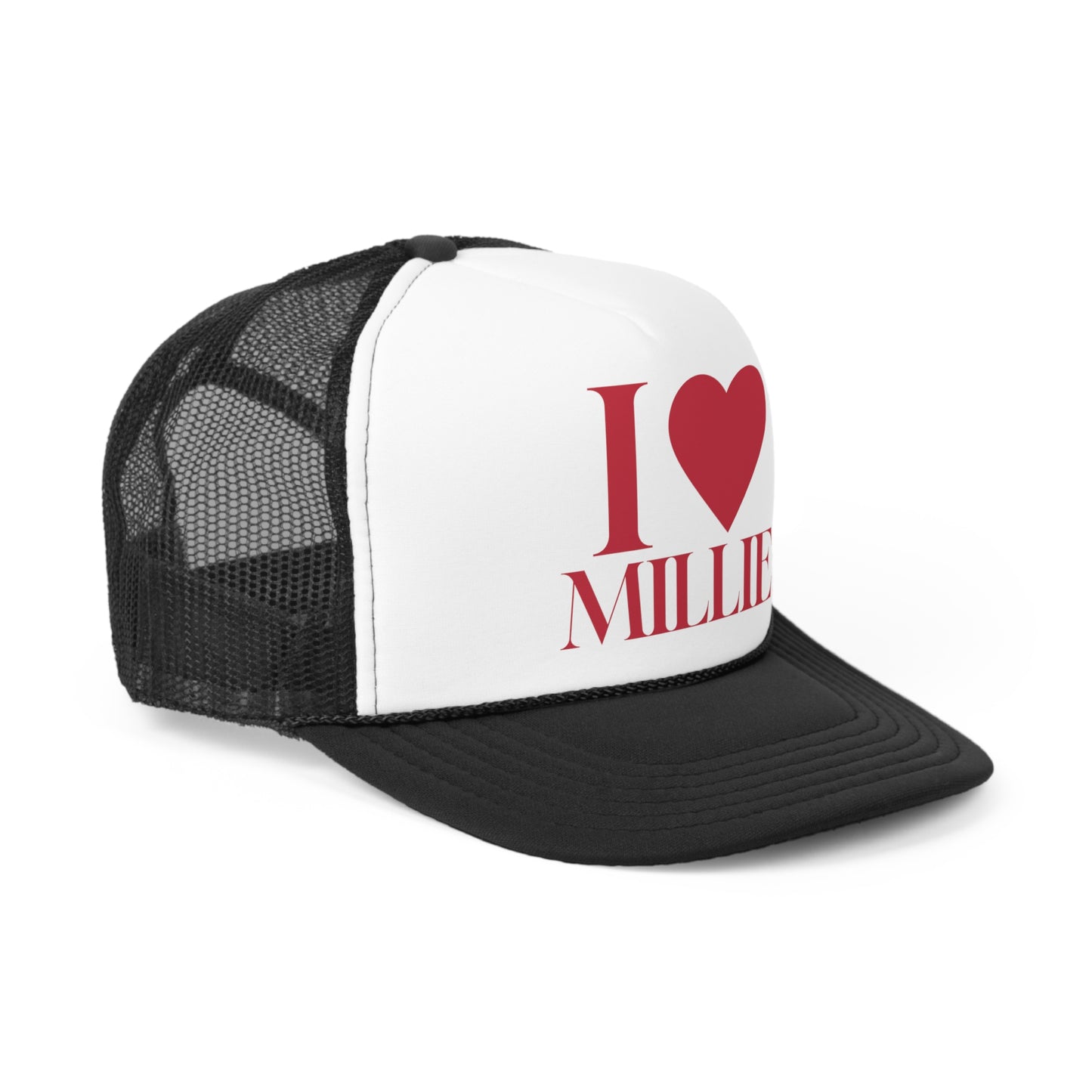 I Love Millie Trucker Cap