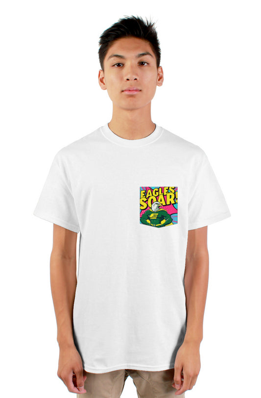 Eagles Soar Superhero Pocket Tee