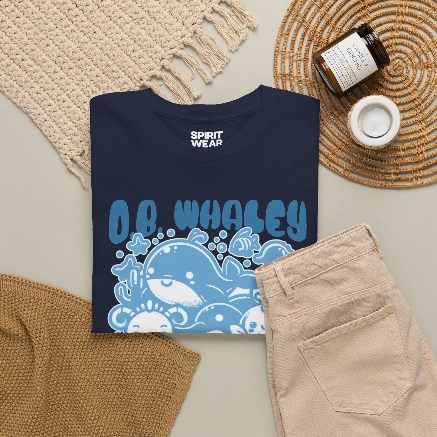 O.B. Whaley Ocean Tots T-Shirt - Adult