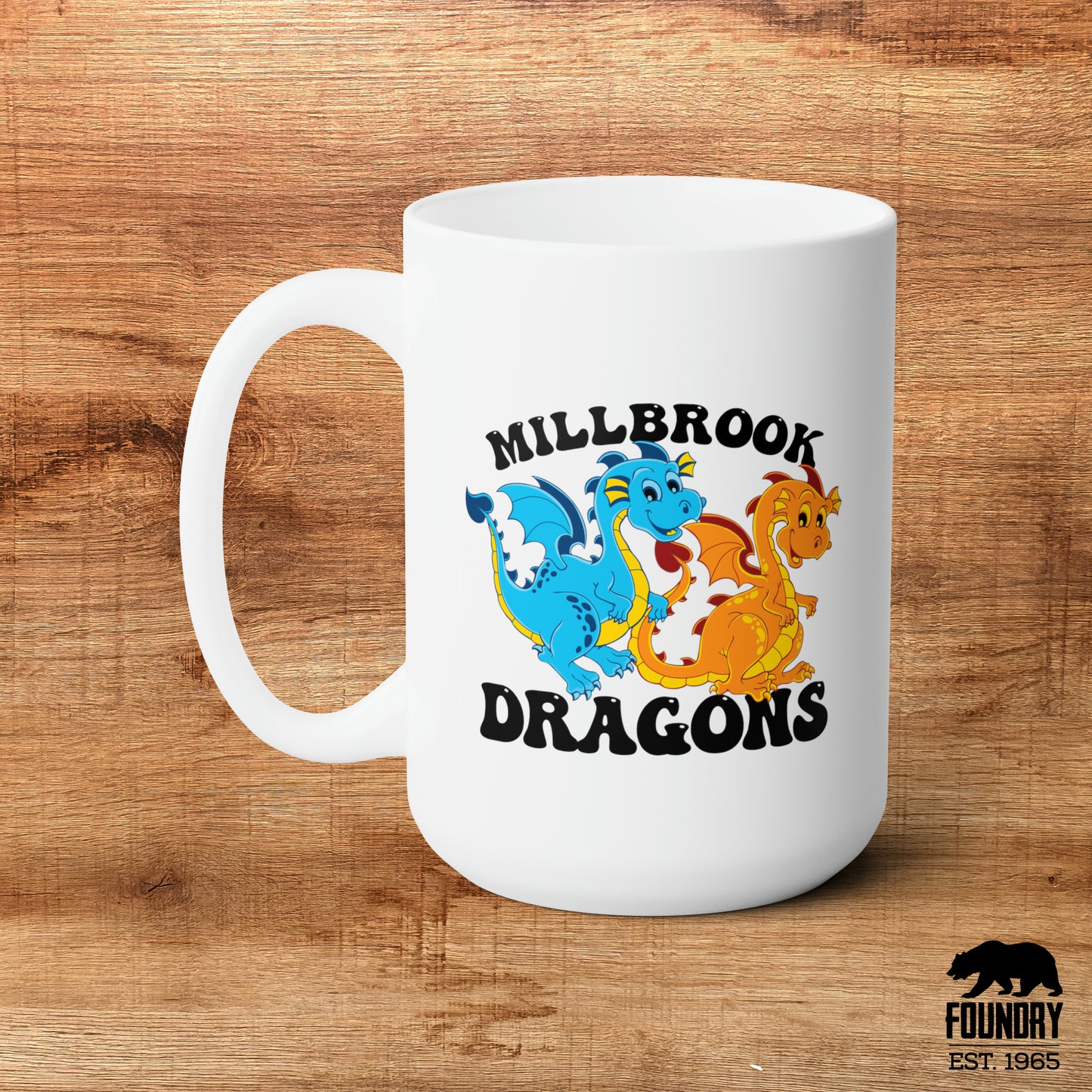 Millbrook Dragons - Ceramic Mug 15oz