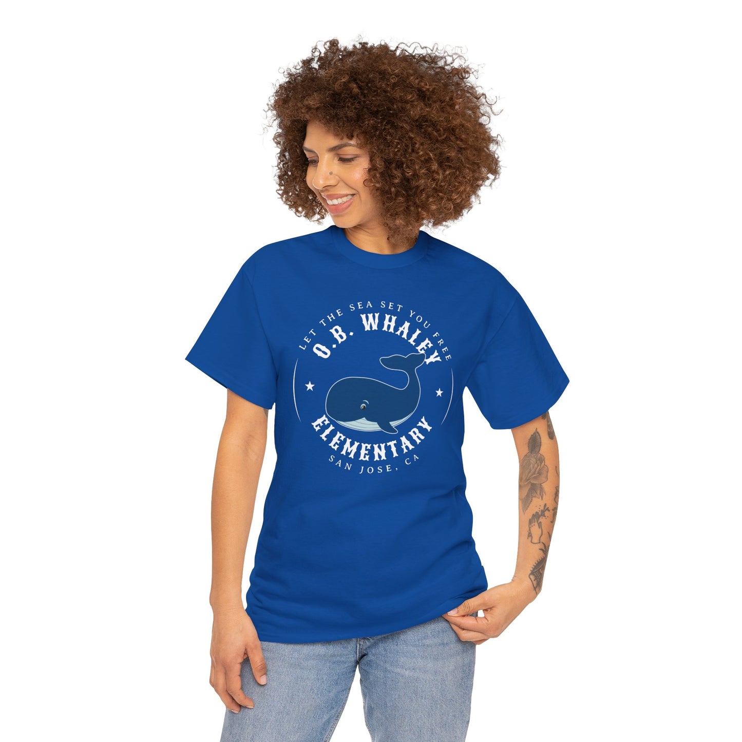 O.B. Whaley Let The Sea Set You Free Tee - Adult