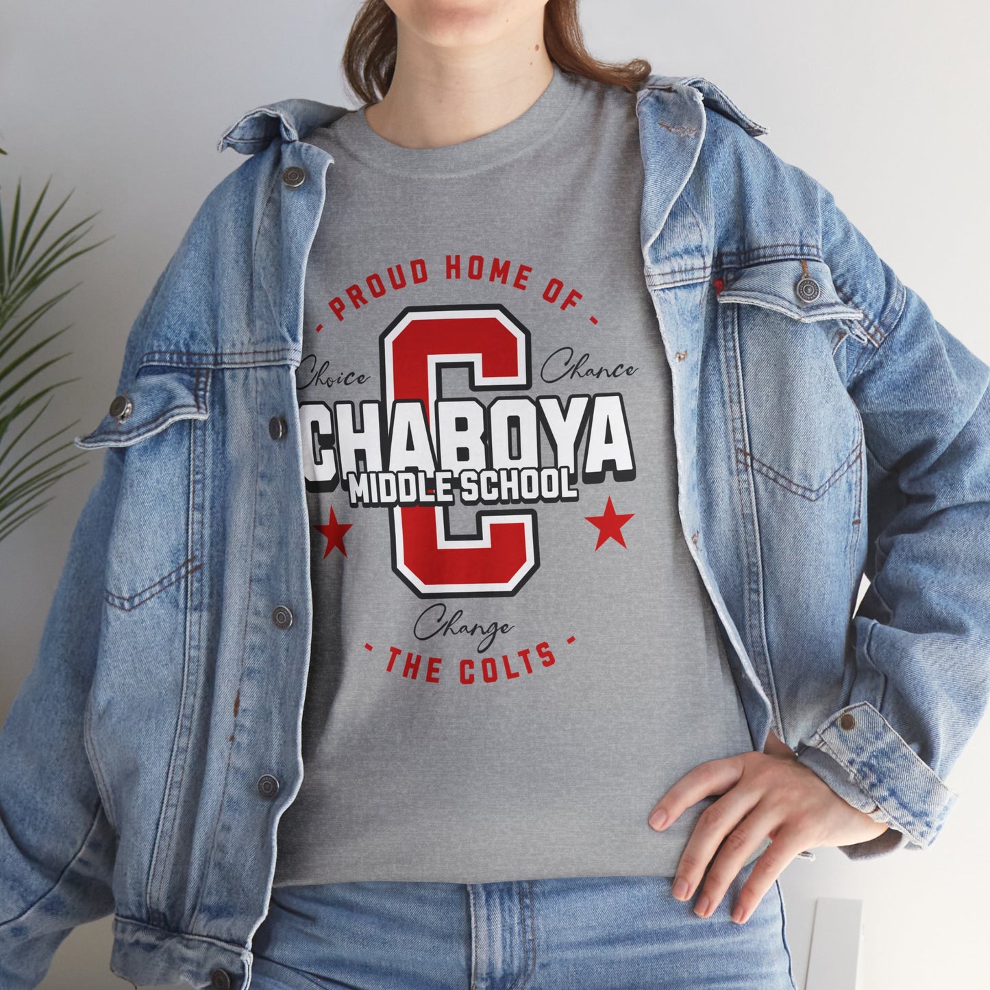 Chaboya Middle School Collegiate Tee - Adult