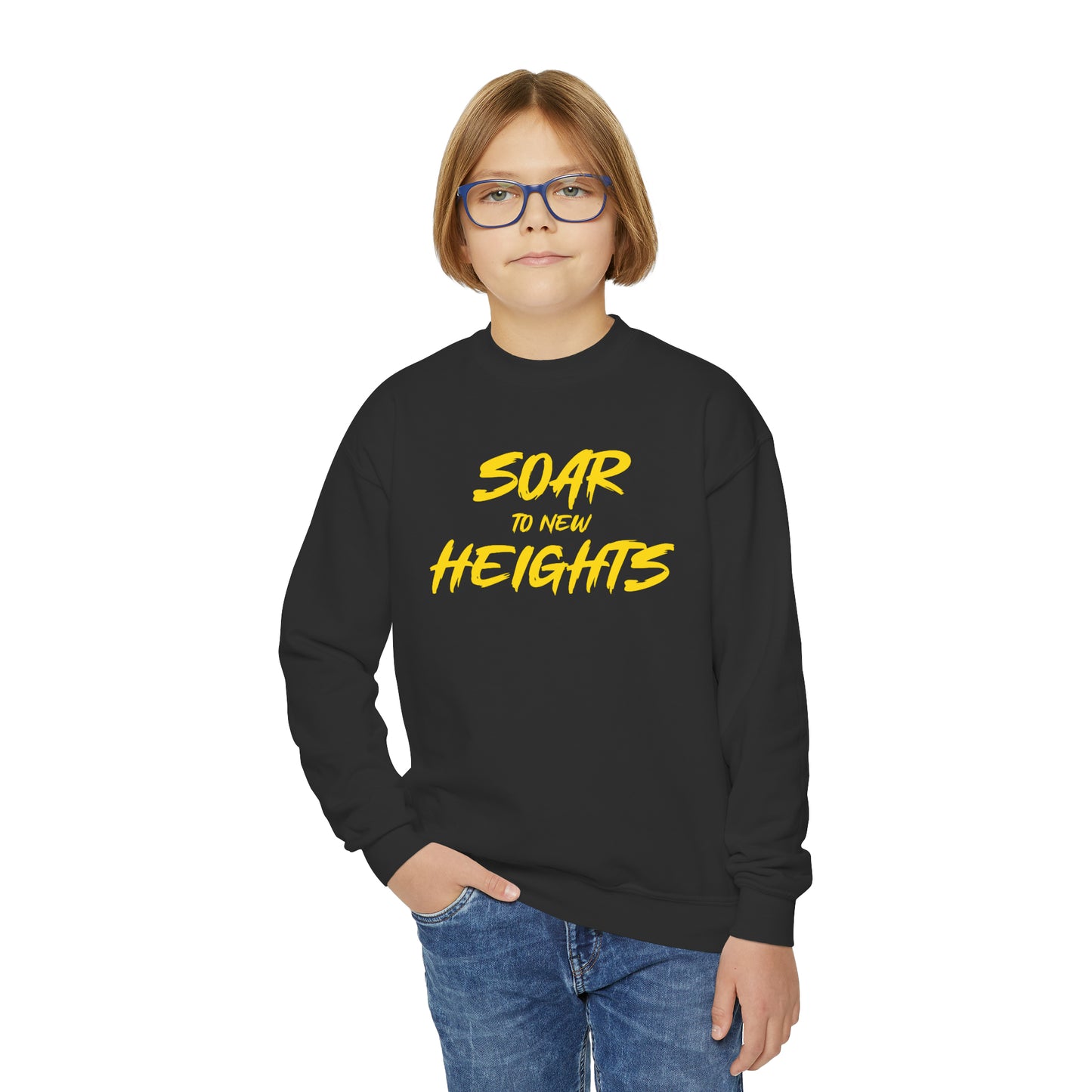 Soar To New Heights Crewneck - Youth