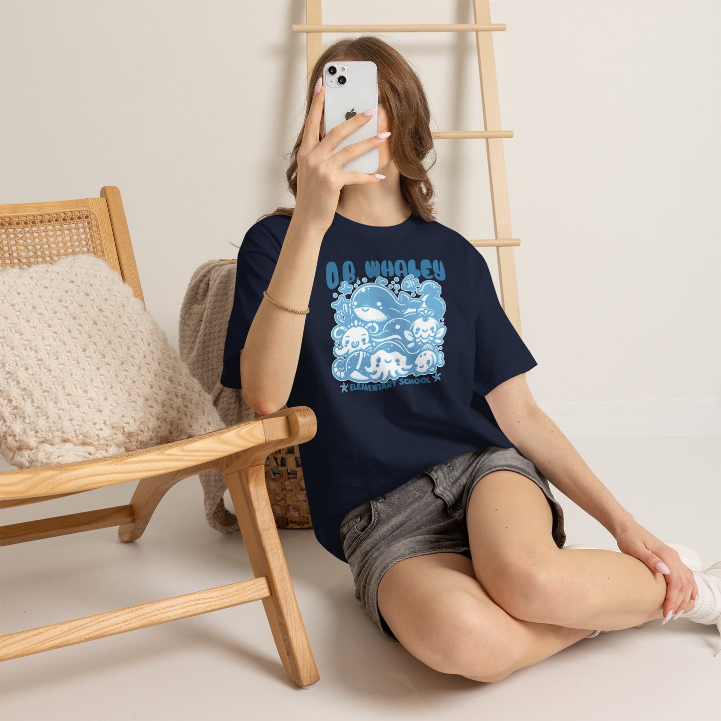 O.B. Whaley Ocean Tots T-Shirt - Adult