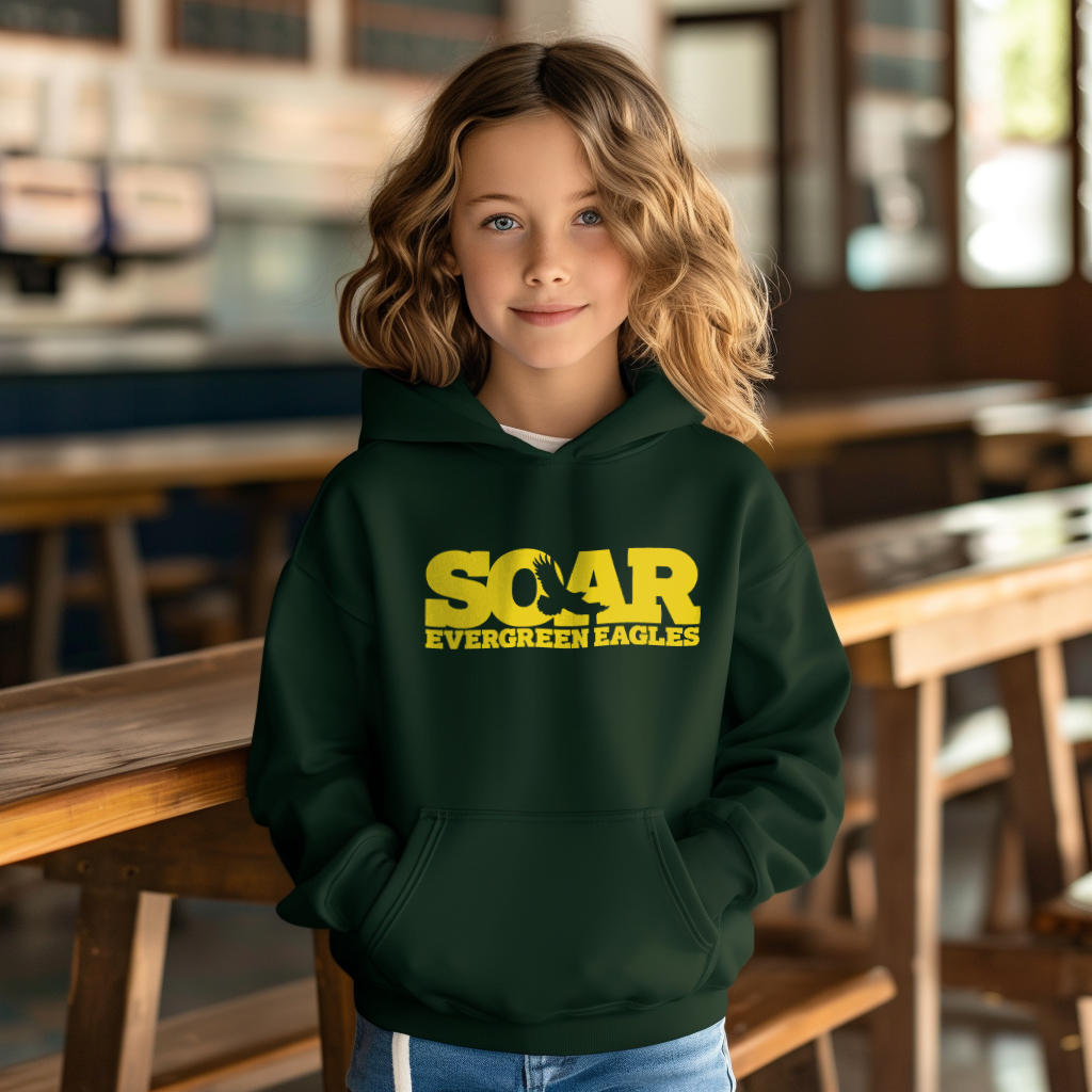 SOAR Evergreen Eagles Hoodie - Youth